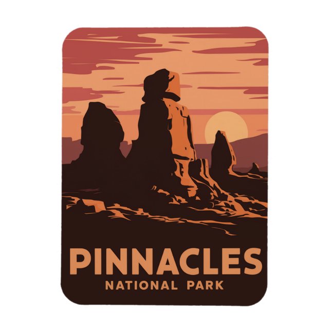 Pinnacles National Park Magnet (Vertical)
