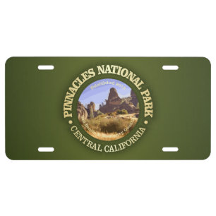 Pinnacles National Park (NP2) License Plate