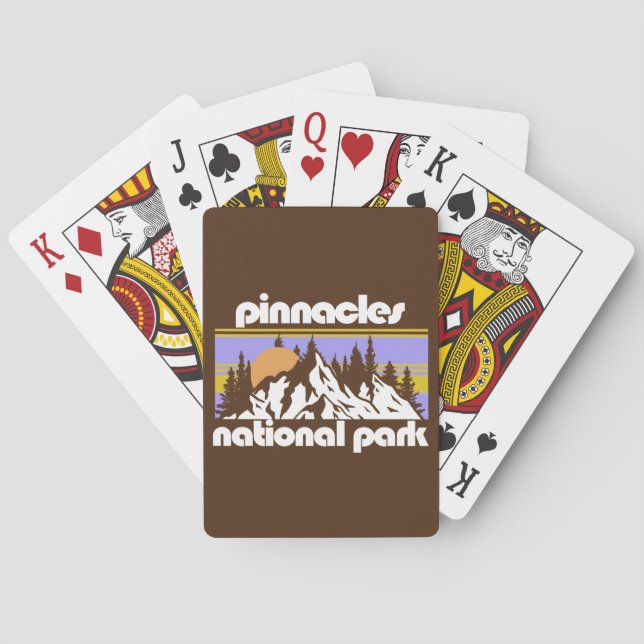 Pinnacles National Park Poker Cards (Back)