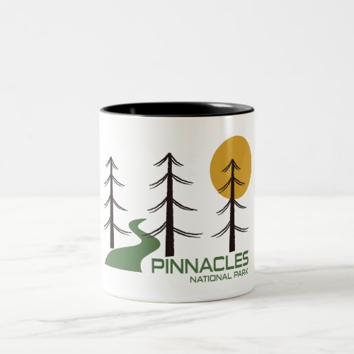 Pinnacles National Park Trail Two_Tone Coffee Mug