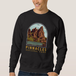 Pinnacles National Park Vintage Emblem Sweatshirt