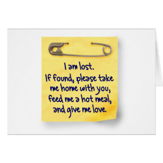 pinned note cards