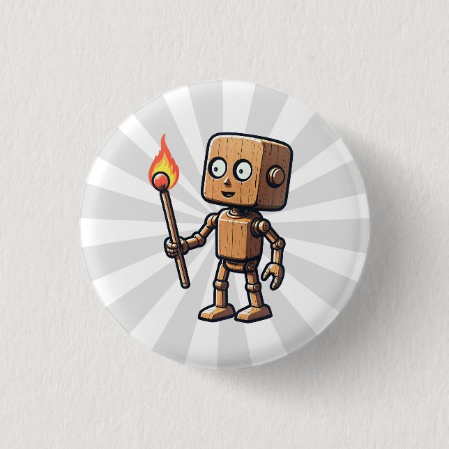 Pinocchio Button (Front)