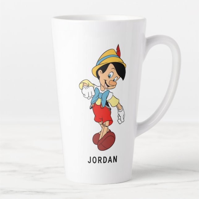 Pinocchio Disney 2 Latte Mug (Right)