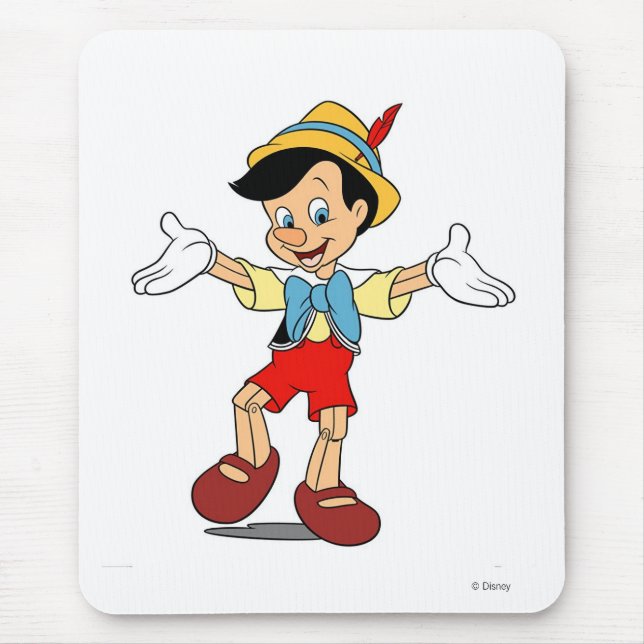 Pinocchio Disney Mouse Pad (Front)