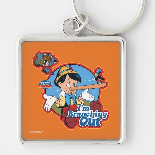 Pinocchio  Im Branching Out Keychain