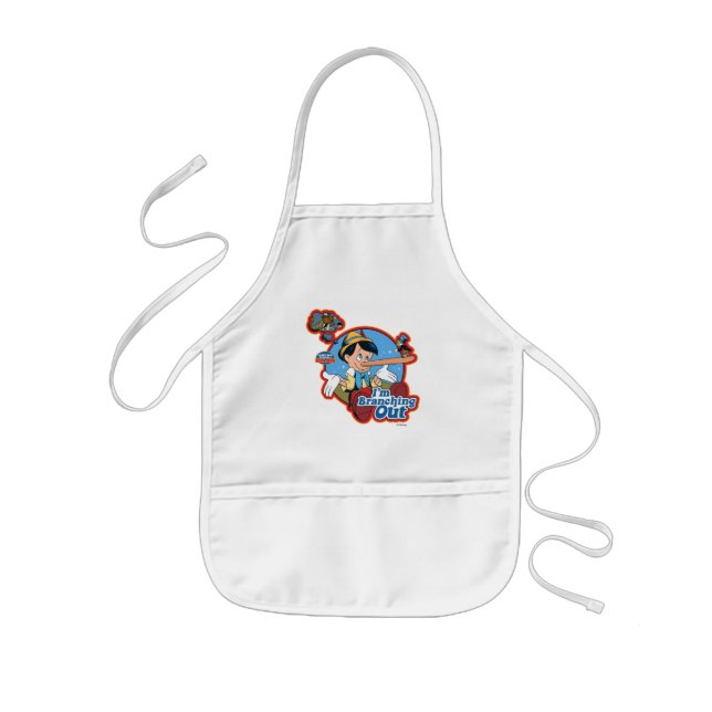 Pinocchio | I'm Branching Out Kids' Apron (Front)