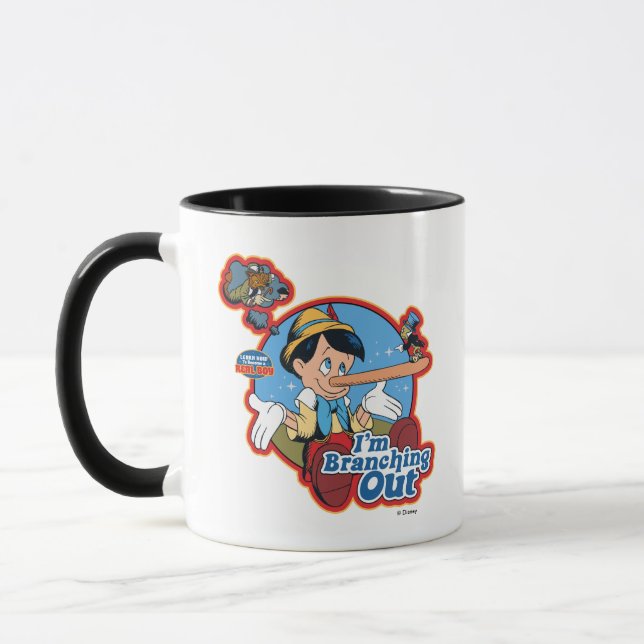 Pinocchio | I'm Branching Out Mug (Left)