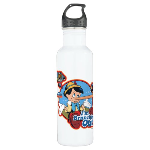 Pinocchio  Im Branching Out Stainless Steel Water Bottle