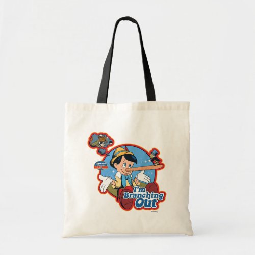 Pinocchio  Im Branching Out Tote Bag