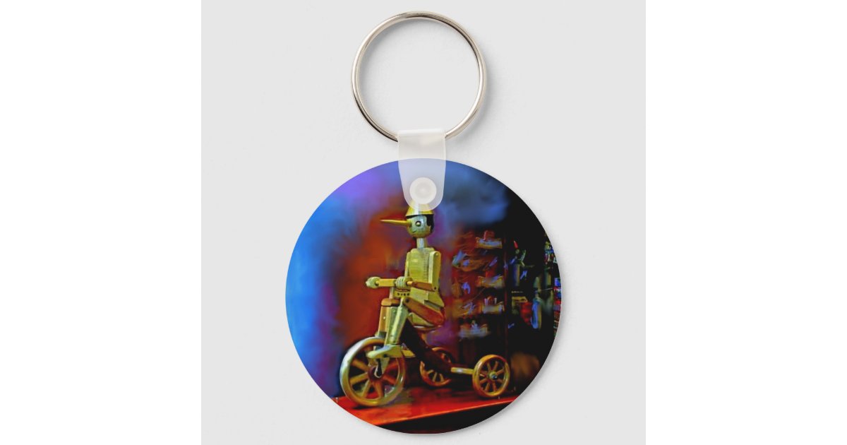 Pinocchio keychain | Zazzle