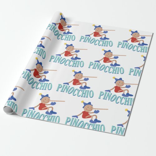 Pinocchio Kid Wrapping Paper