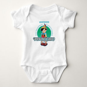 Pinocchio   No Strings Attached Baby Bodysuit