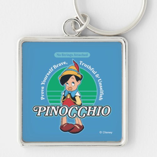Pinocchio  No Strings Attached Keychain