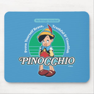 Pinocchio No Strings Attached Mouse Pad