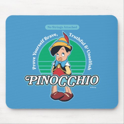 Pinocchio  No Strings Attached Mouse Pad