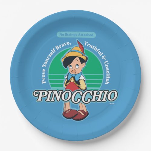 Pinocchio  No Strings Attached Paper Plates
