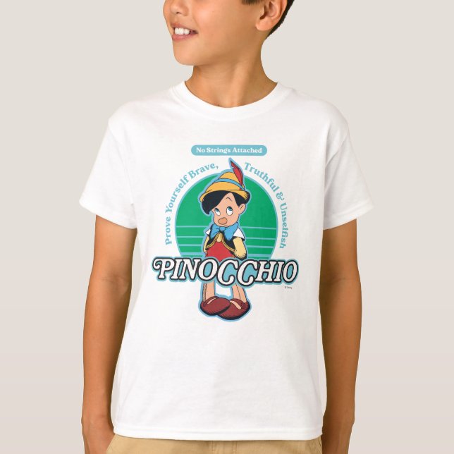 Pinocchio | No strings attached T-Shirt (Front)