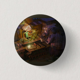 Pinocchio Pinback Button
