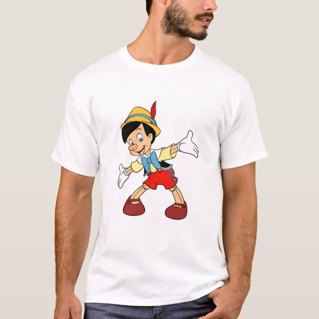 Pinocchio Pinocchio smiling Disney T-Shirt (Front)
