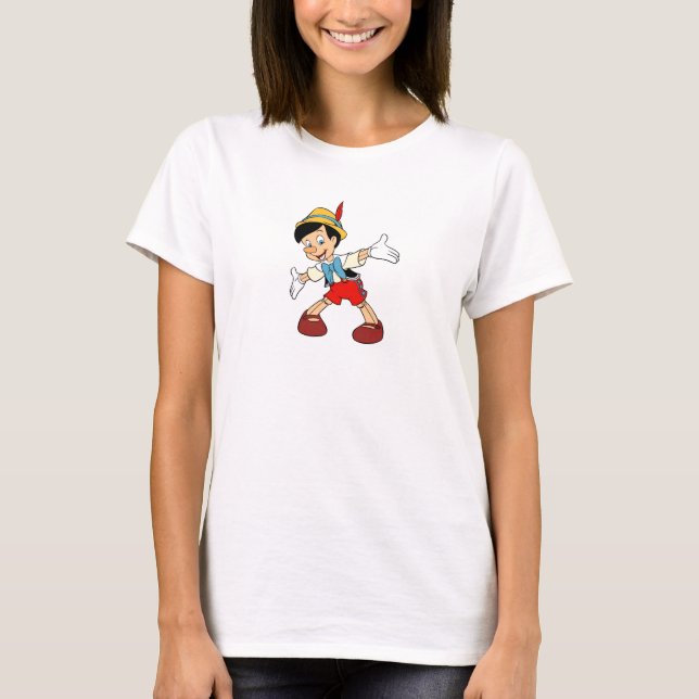 Pinocchio Pinocchio smiling Disney T-Shirt (Front)