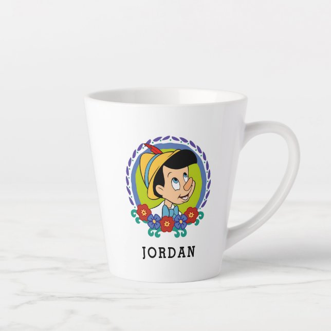 Pinocchio Portrait Disney Latte Mug (Right)