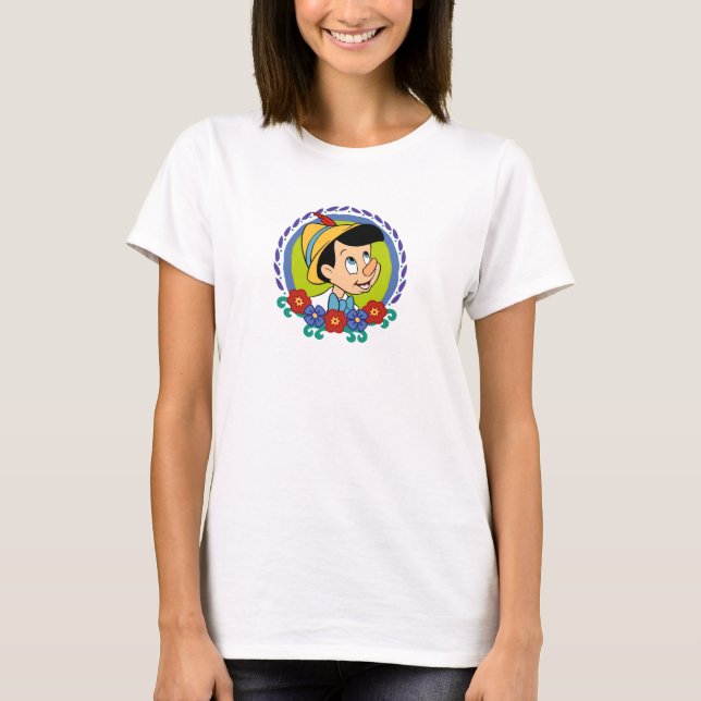 Pinocchio Portrait Disney T-Shirt (Front)