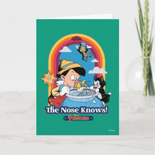 Pinocchio The Nose Knows Card
