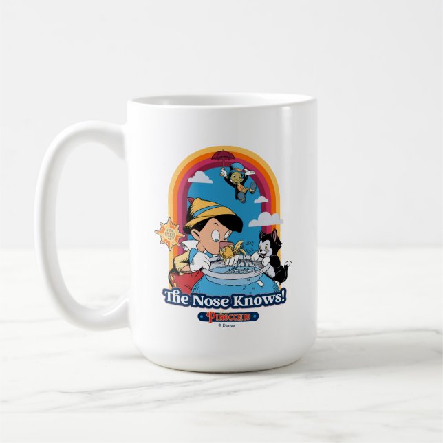 Pinocchio | The Nose Knows Coffee Mug (Left)