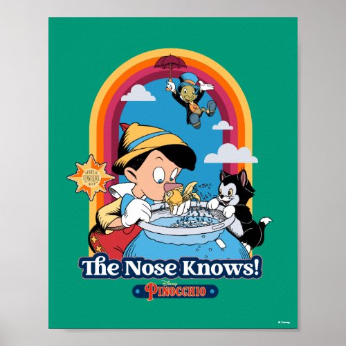 Pinocchio  The Nose Knows Poster