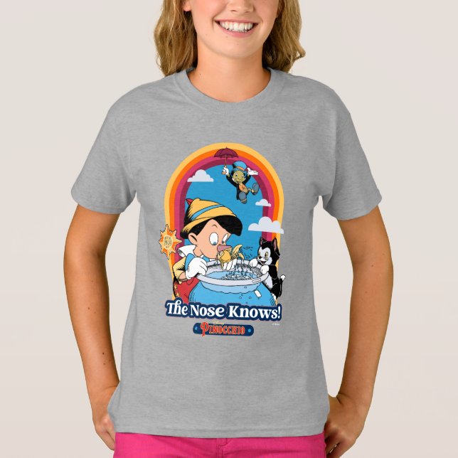 Pinocchio | The Nose Knows T-Shirt (Front)