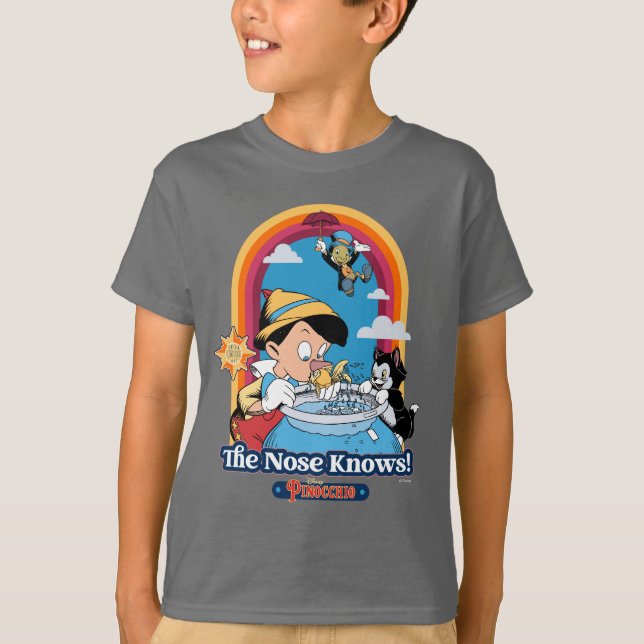 Pinocchio | The Nose Knows T-Shirt (Front)