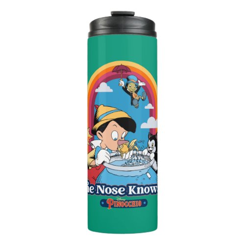 Pinocchio  The Nose Knows Thermal Tumbler
