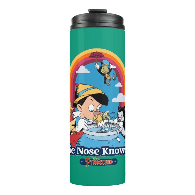 Pinocchio | The Nose Knows Thermal Tumbler (Front)