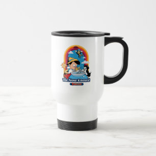 Pinocchio   The Nose Knows Travel Mug