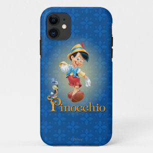 Pinocchio with Jiminy Cricket 2 iPhone 11 Case