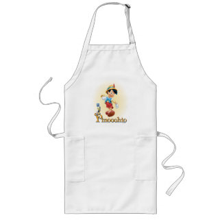 Pinocchio with Jiminy Cricket 2 Long Apron