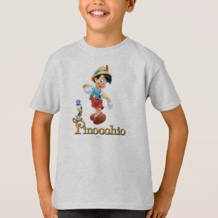 Pinocchio with Jiminy Cricket 2 T-Shirt