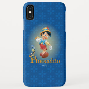 Pinocchio with Jiminy Cricket iPhone XS Max Case