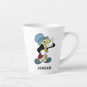 Pinocchio's Jiminy Cricket Disney Latte Mug