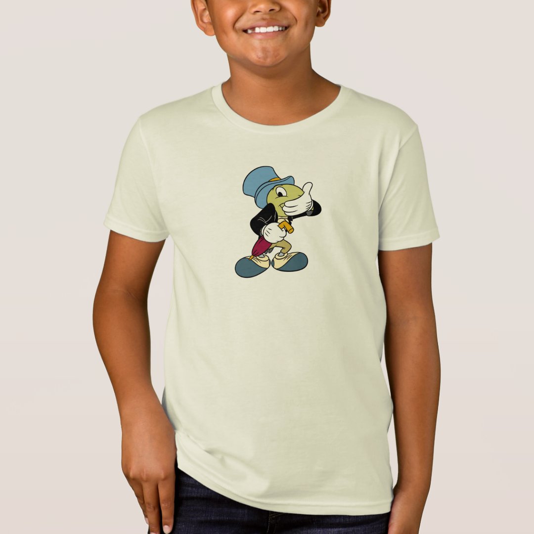 Pinocchio's Jiminy Cricket Disney TShirt Zazzle