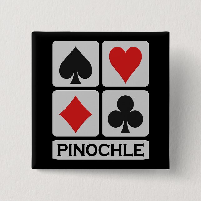 Pinochle button (Front)