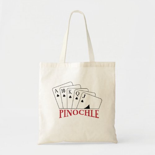 Pinochle Cards Tote Bag