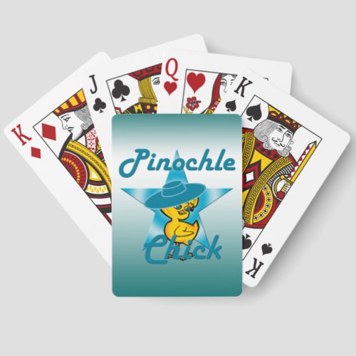 Pinochle Chick 7 Pinochle Cards