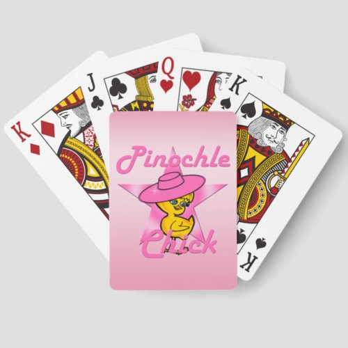 Pinochle Chick 8 Pinochle Cards