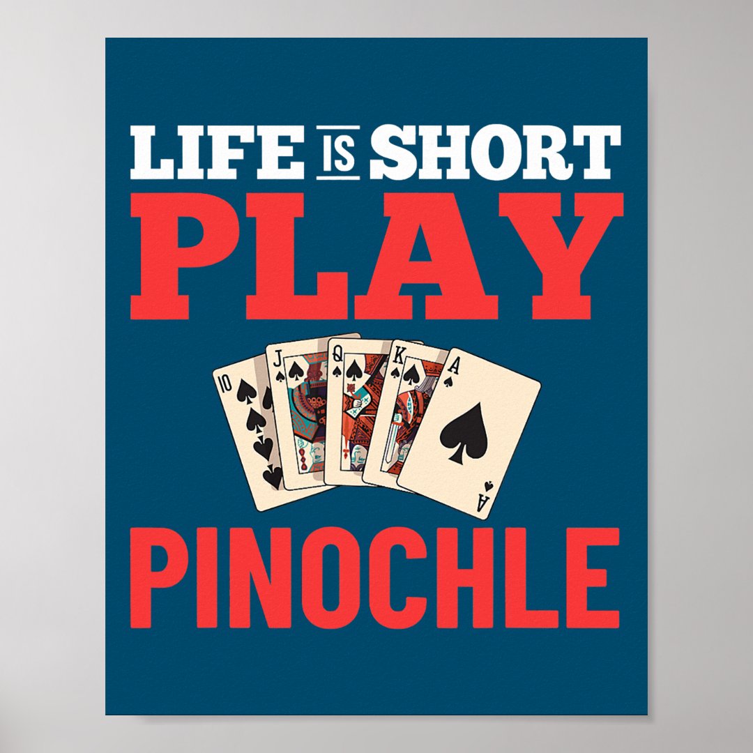 rules for double deck two handed pinochle