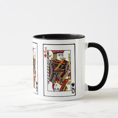 Pinochle Mug _  Unique design for your card party