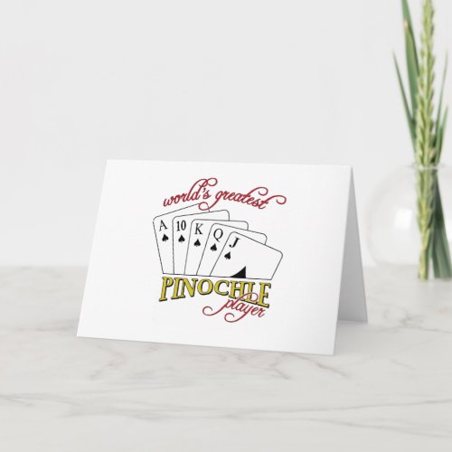 Pinochle Player Card