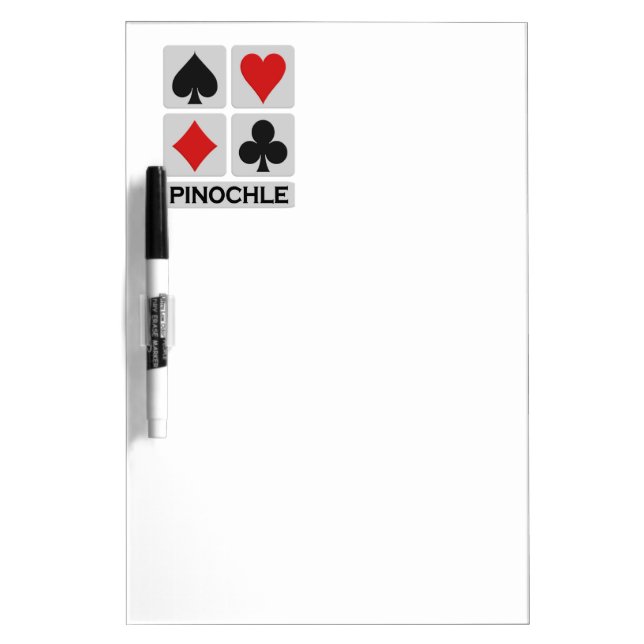 Pinochle Player custom message board (Front)
