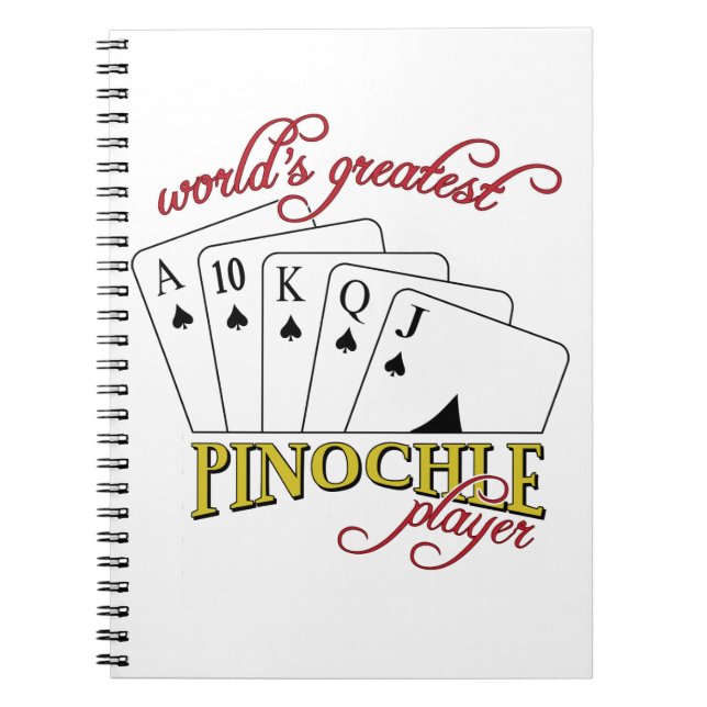 Pinochle Player Notebook (Front)